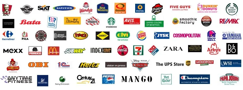 Franchise brands logos